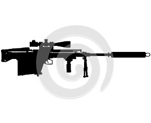 Gepard GepÃÂ¡rd anti materiel rifle, GM6 Lynx Caliber 50 BMG Cal 12 Ãâ 99 NATO Bulpup Semi Auto ARMY Special forces Sniper Rifle photo